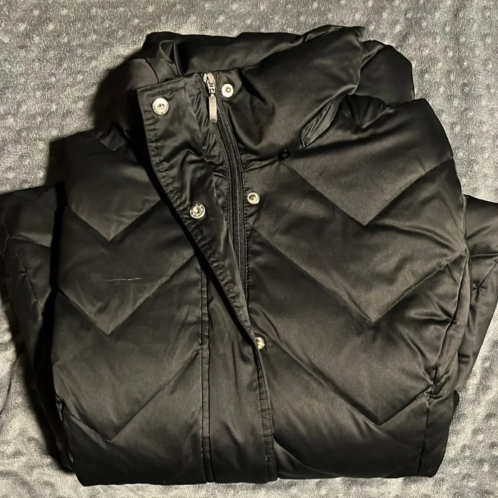 Nine West Winter Jacket Black - Size L - Picture 2 of 5